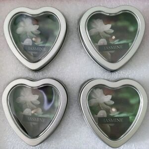 Deybby 'Love Is All You Need' Jasmine Scented Heart Candles NIP